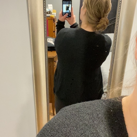 Express Distressed Oversized Holey Cardigan EUC - Picture 3 of 15